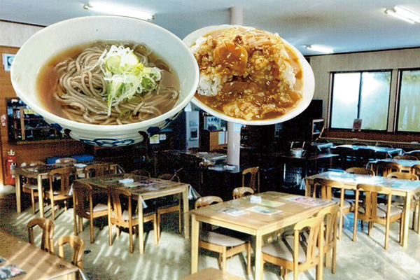 高原の家内観・料理